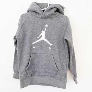 Jordan Grey Hooded Sweatshirt